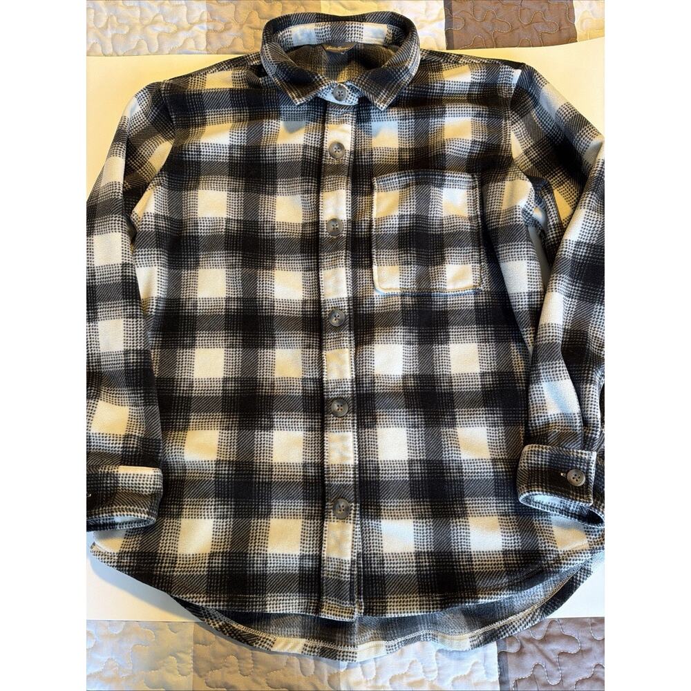 Women's Soft Flannel Shirt Eddie Bauer Size Large